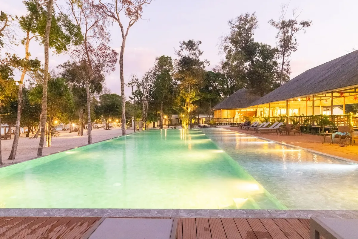 Island Center Point, Sihanoukville interior view