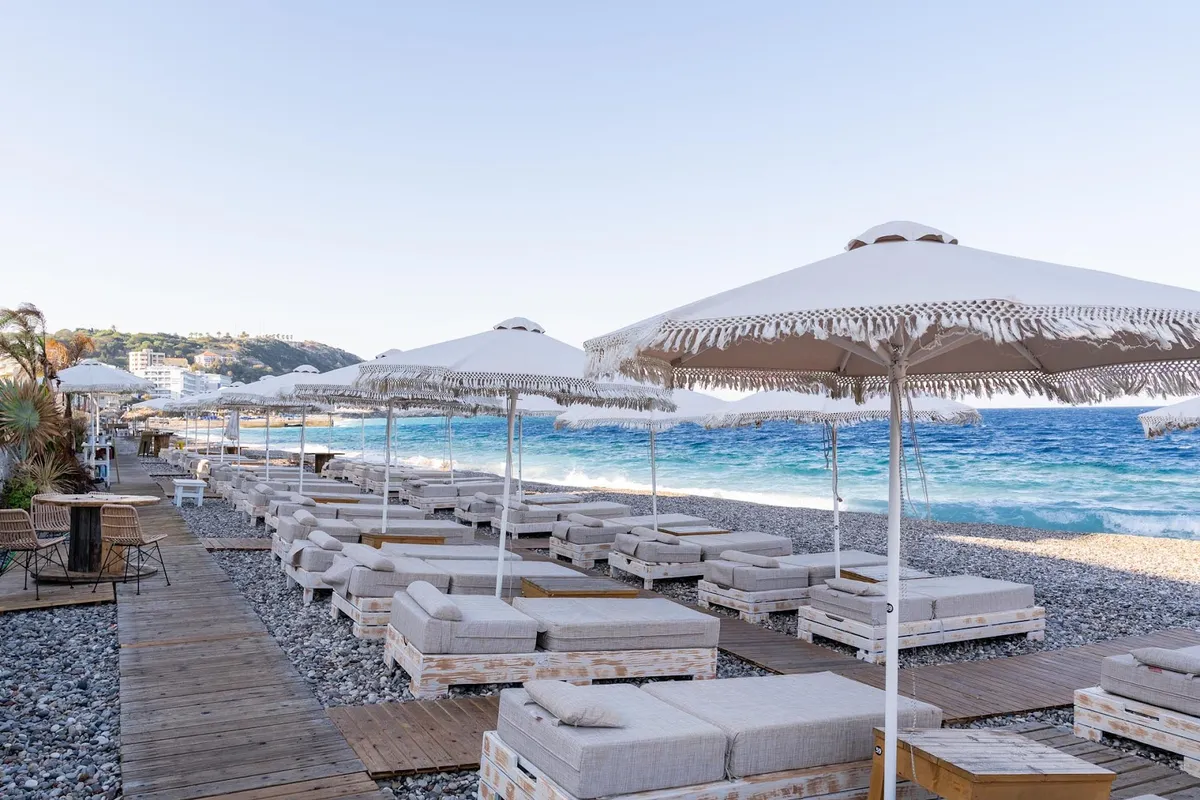Island Sea Side Hotel, Aegean Coast interior view
