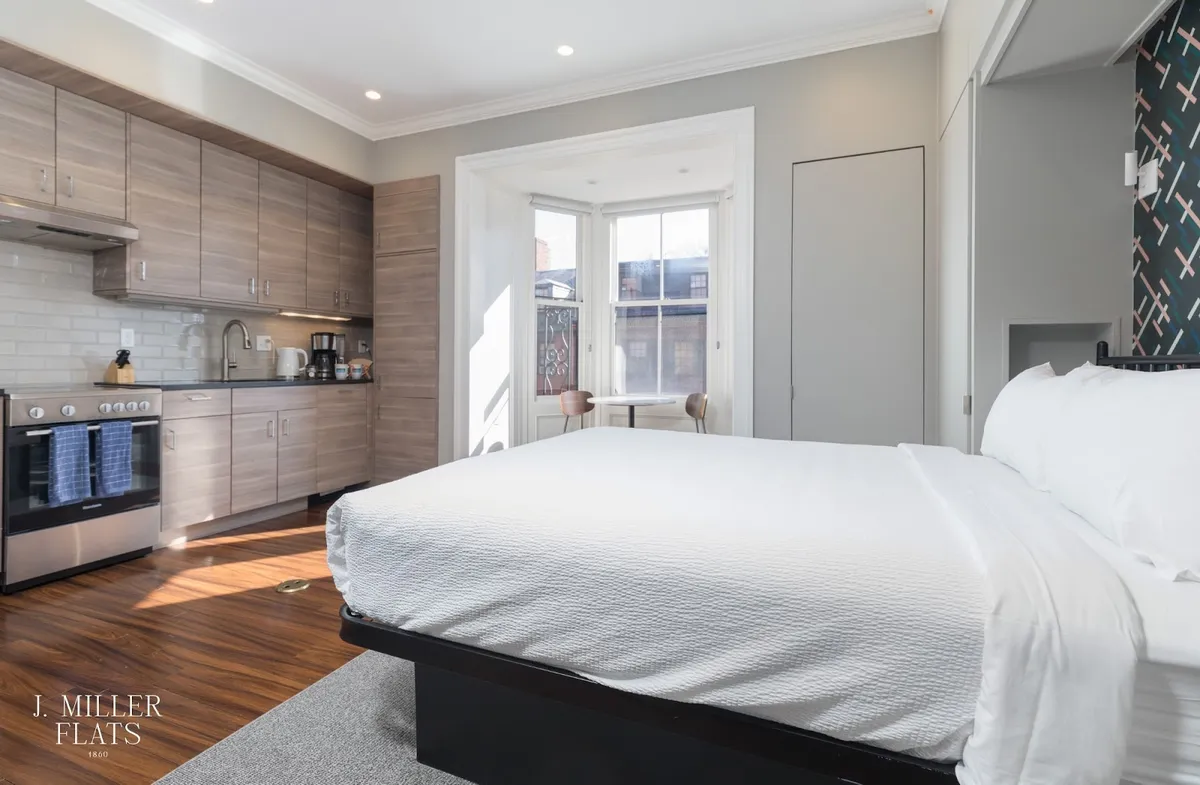 J. Miller Flats by Thatch - Beacon Hill, Boston interior view