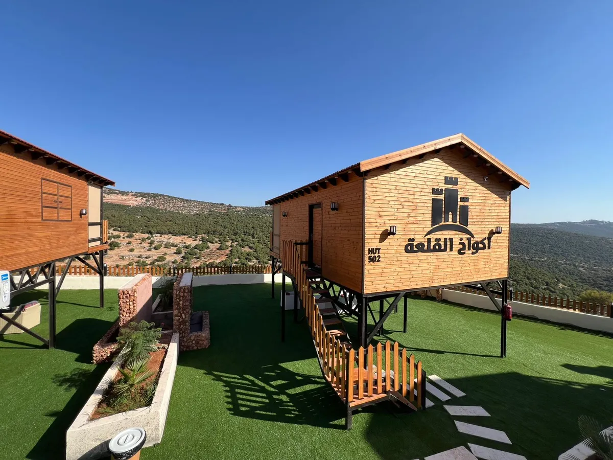 أكواخ القلعه, Jerash interior view