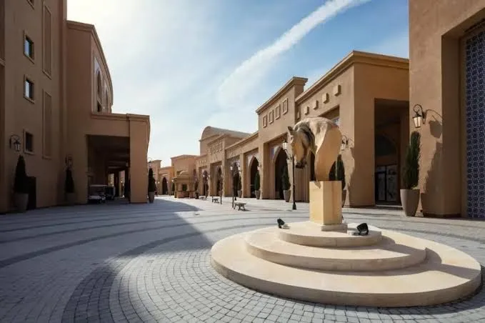 Karavan Saray Hotel Turkistan, Turkestan interior view