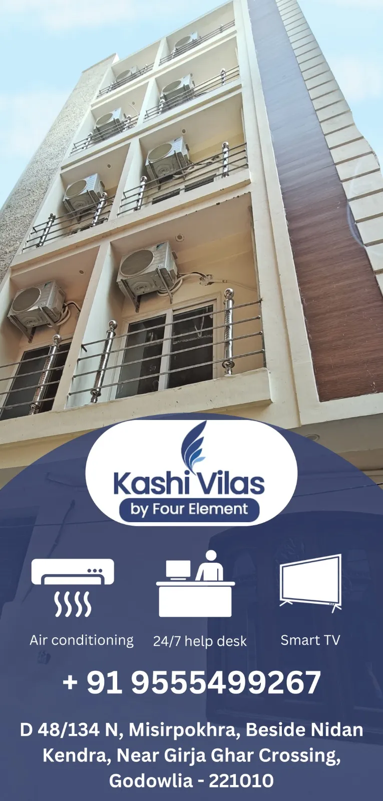 Kashi Vilas by Four Element, Varanasi interior view