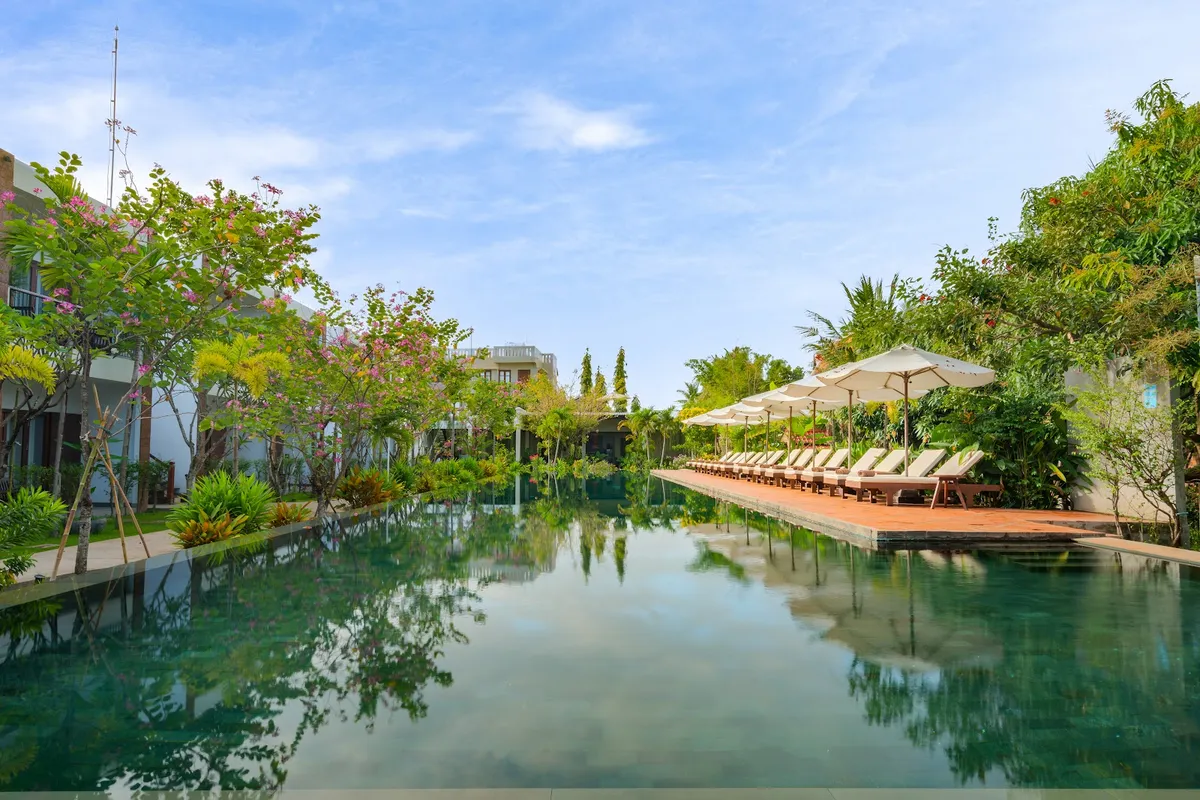 Khmer House Resort, Siem Reap interior view