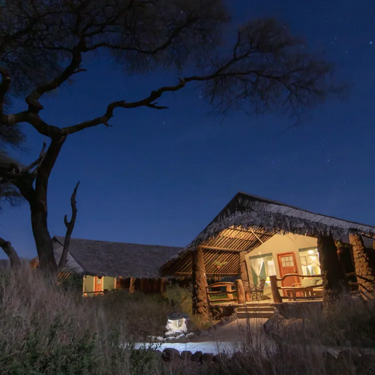 Kibo Safari Camp, Amboseli, Kenya, Amboseli interior view