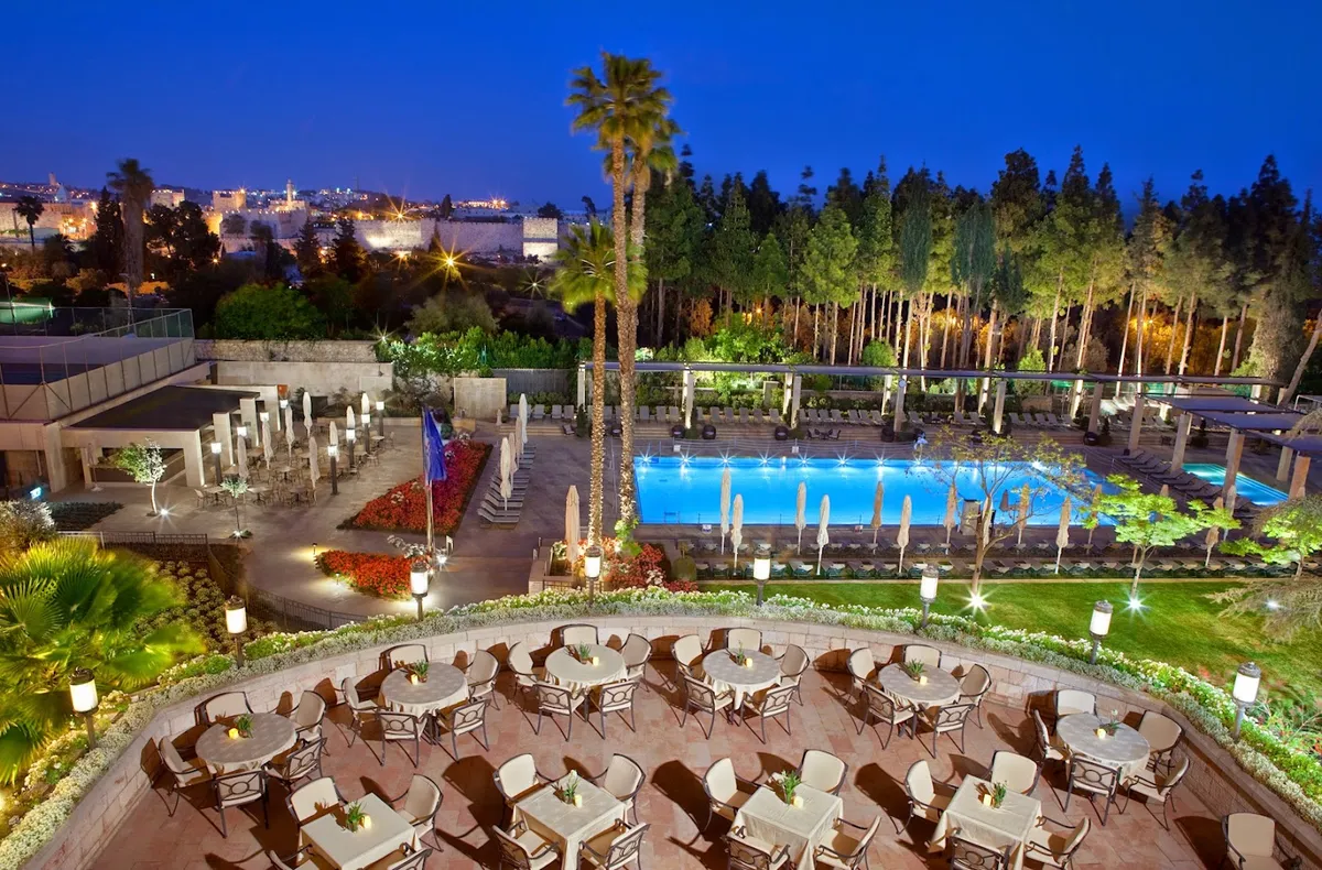 King David Hotel, Jerusalem interior view