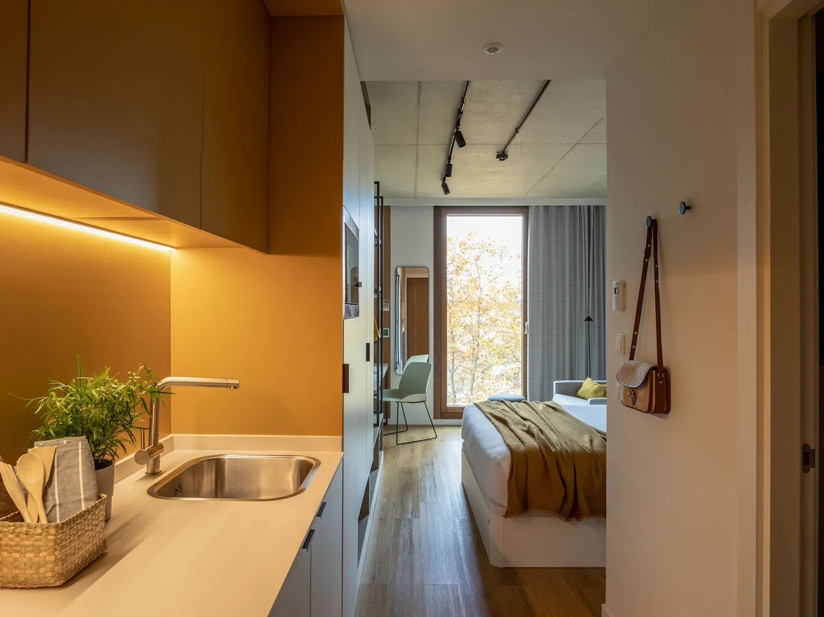 Kora Green City, Basque Country interior view