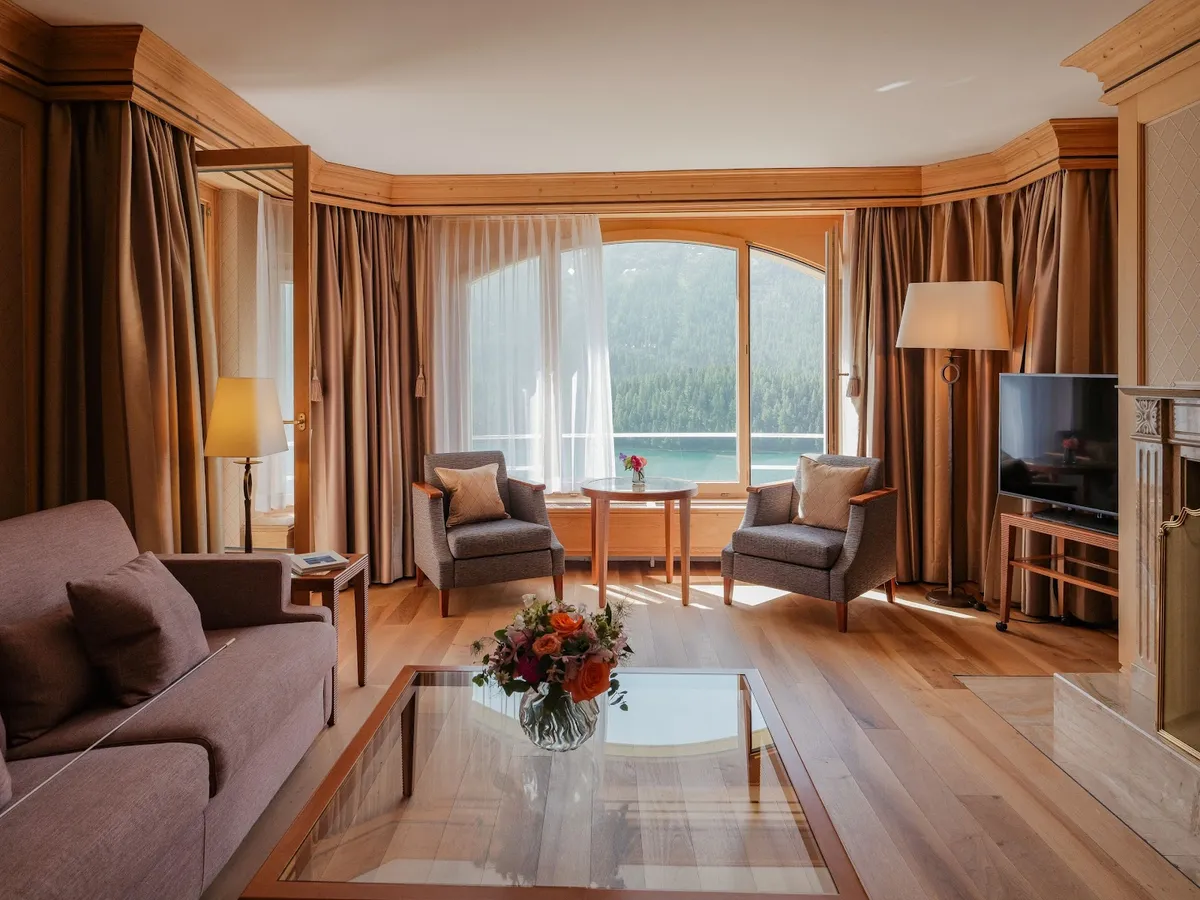 Kulm Hotel St. Moritz, St Moritz interior view