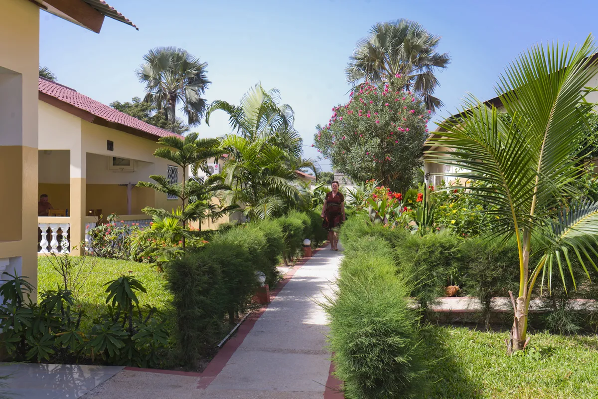 Kunta Kinteh Beach Complex, Kololi interior view