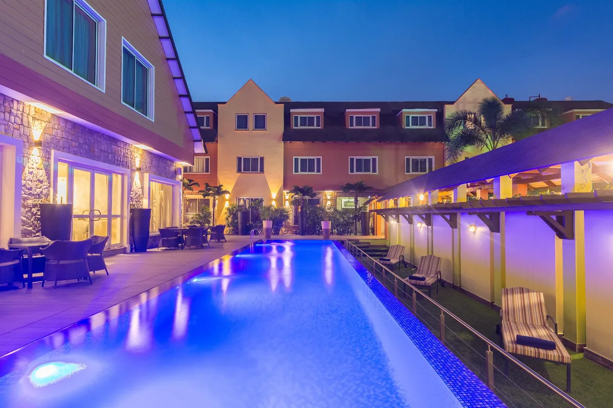 L'Eola Hotel, Lagos interior view