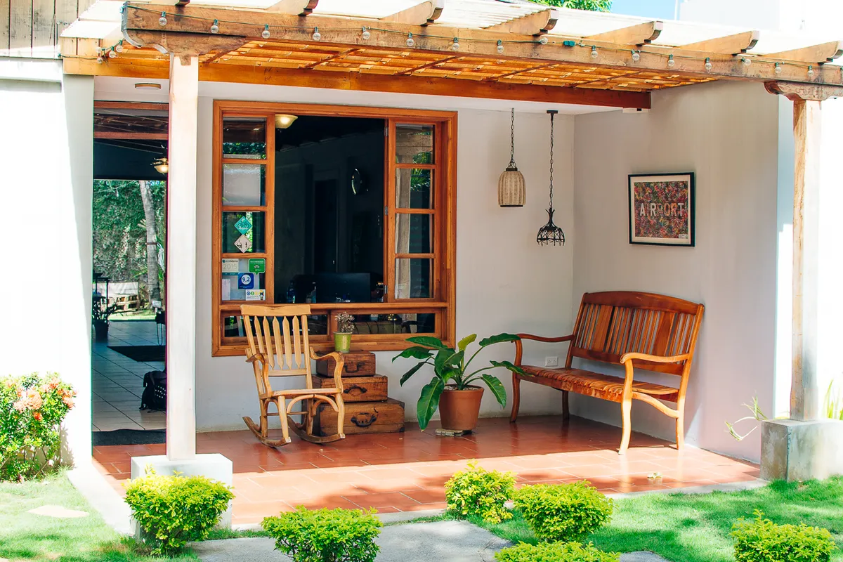 La Bicicleta Hostal, Managua interior view