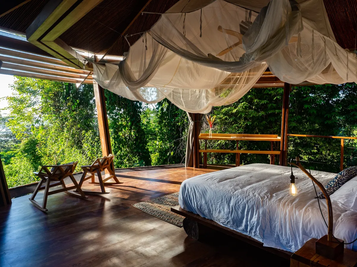 La Loma Jungle Lodge & Chocolate Farm, Bocas Del Toro interior view