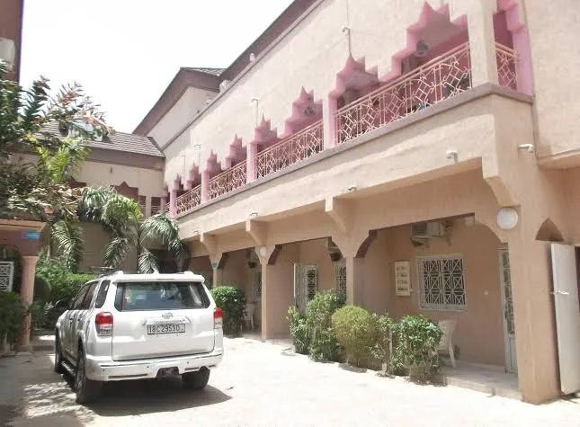 La Mirande Hotel, Ndjamena interior view