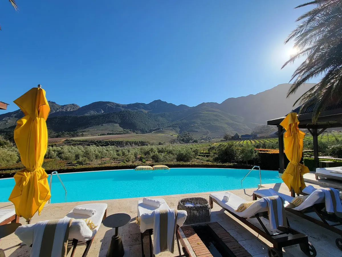 La Residence, Franschhoek interior view