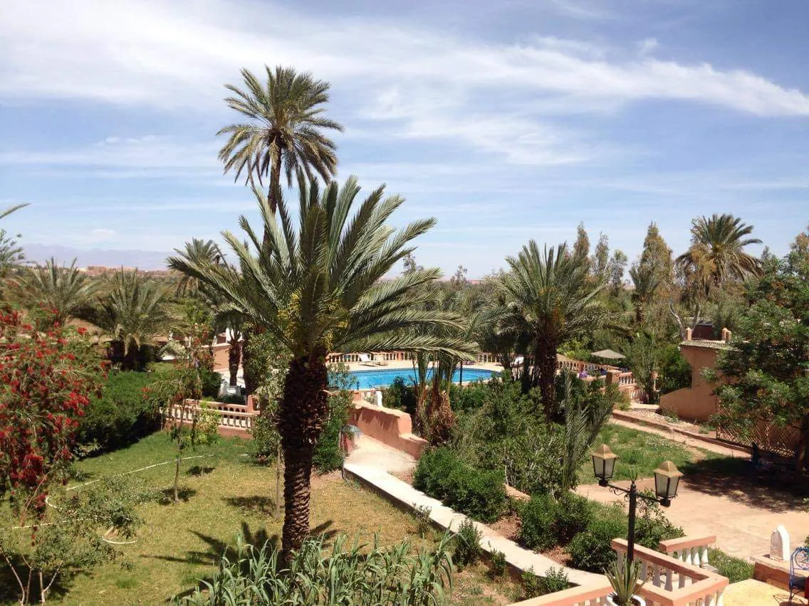 Les Jardins de Ouarzazate, Ouarzazate interior view