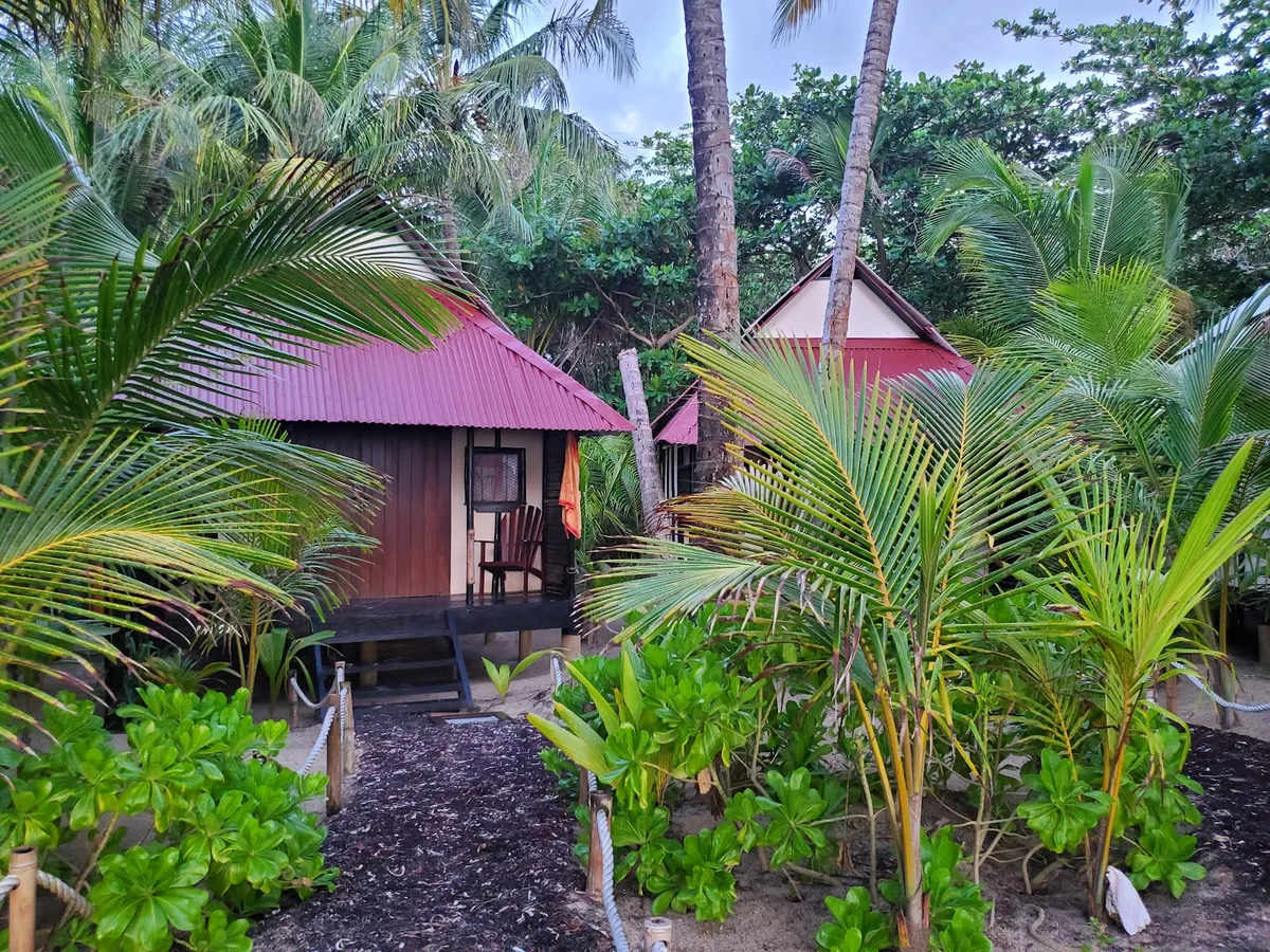Little Corn Beach and Bungalow, Corn Islands interior view