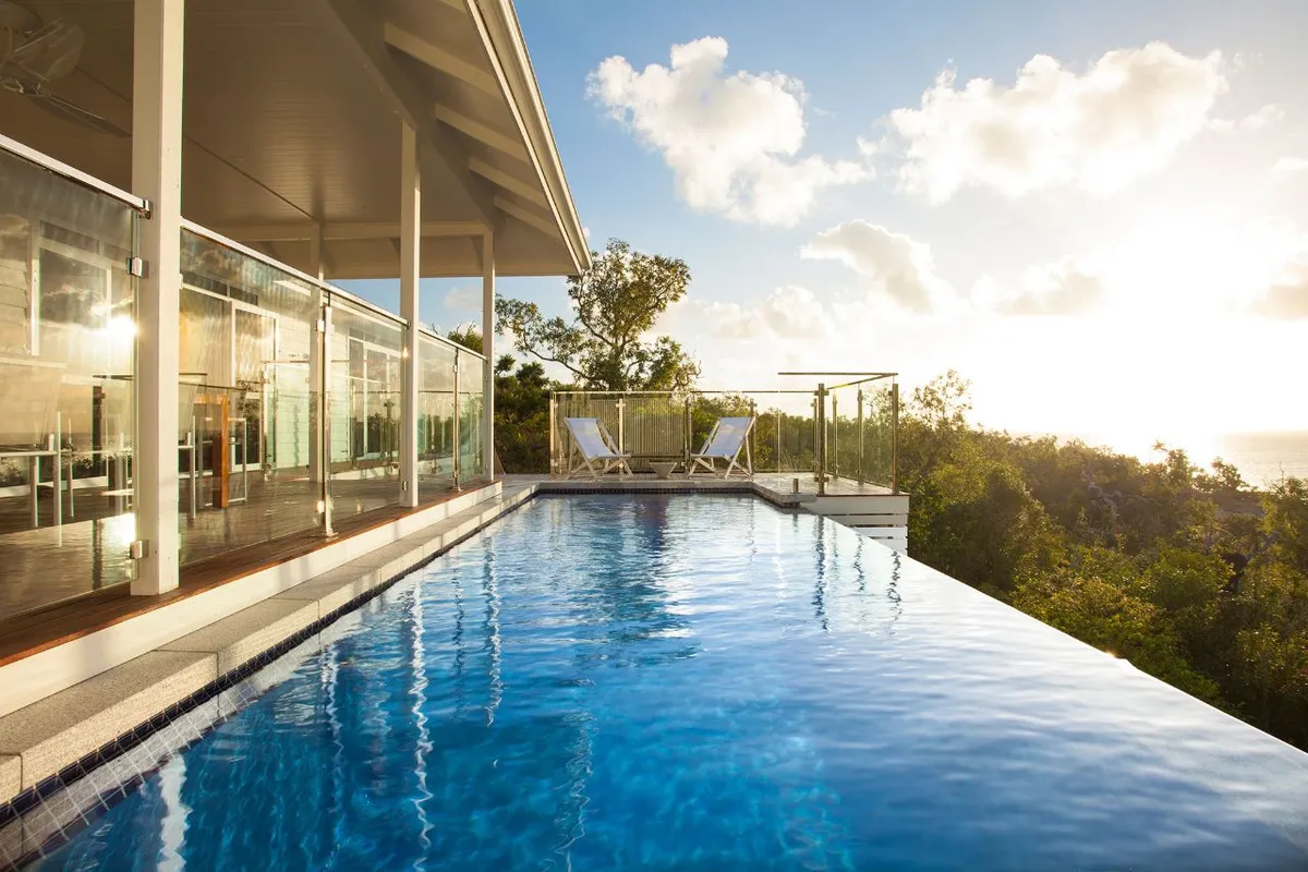 Lizard Island, Great Barrier Reef interior view