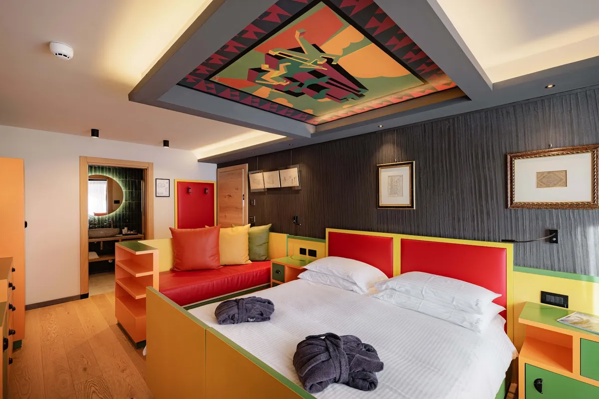 Locanda degli Artisti Art Hotel, Dolomites interior view