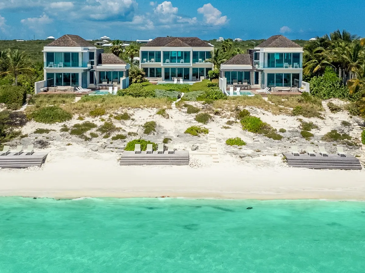 Long Bay Beach Club, North Caicos interior view