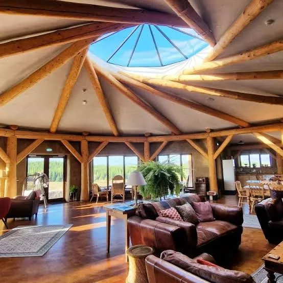 Lough Mardal Eco Lodge, Wild Atlantic Way interior view