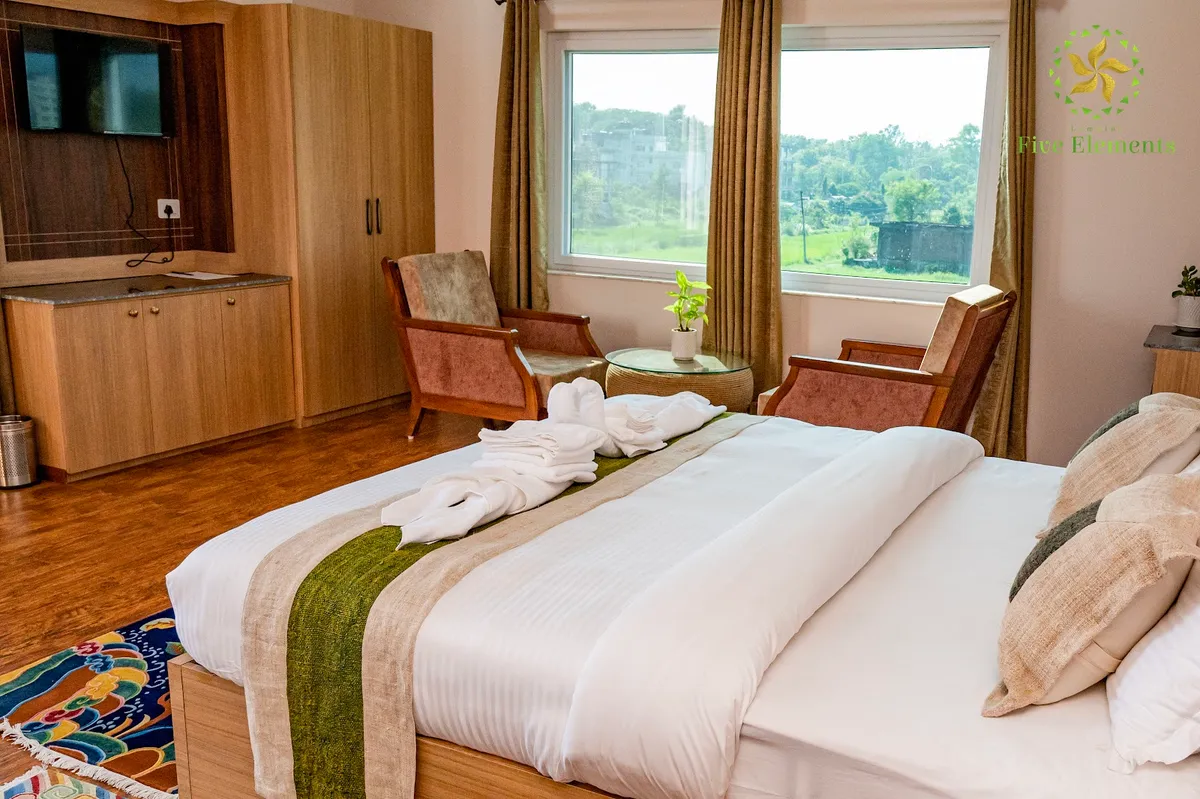 Lumbini Five Elements Hotel, Lumbini interior view