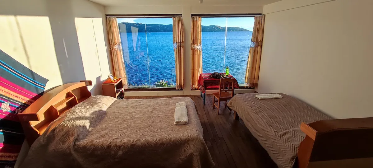 Luna del Titikaka Lodge Isla de la Luna Bolivia, Copacabana interior view