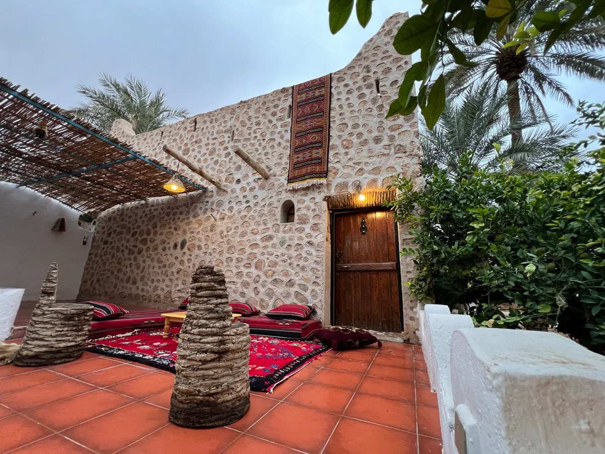 Maison d'hôte deux palmiers, Ghardaia interior view