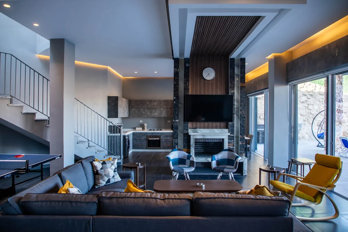 Makanak Villas, Jerash interior view