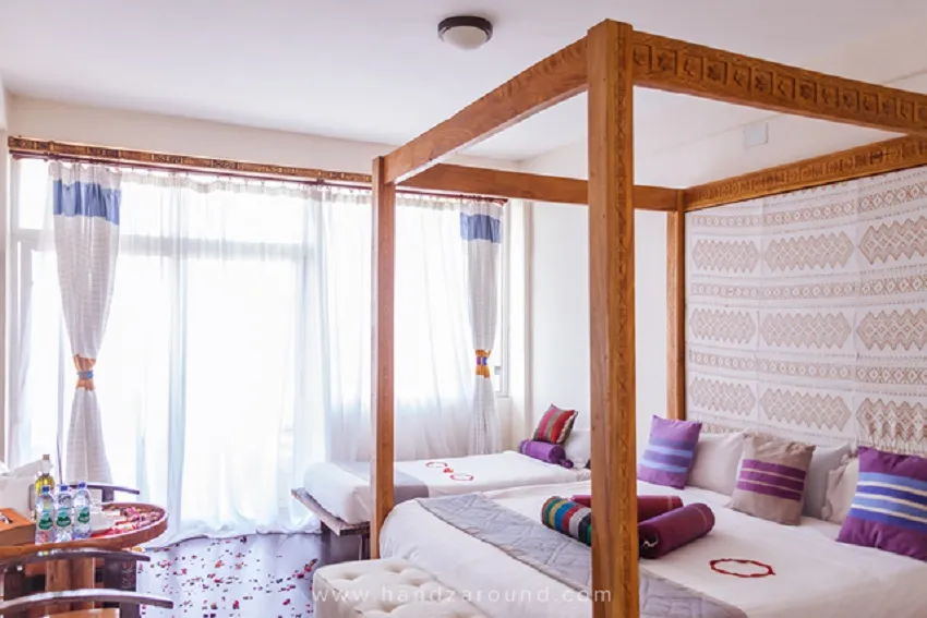 Maribela Hotel, Lalibela interior view
