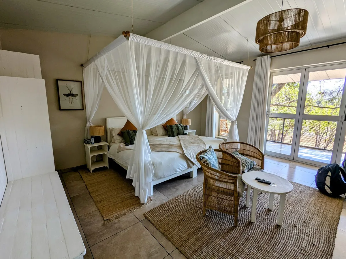 Maun Waterfront, Maun interior view