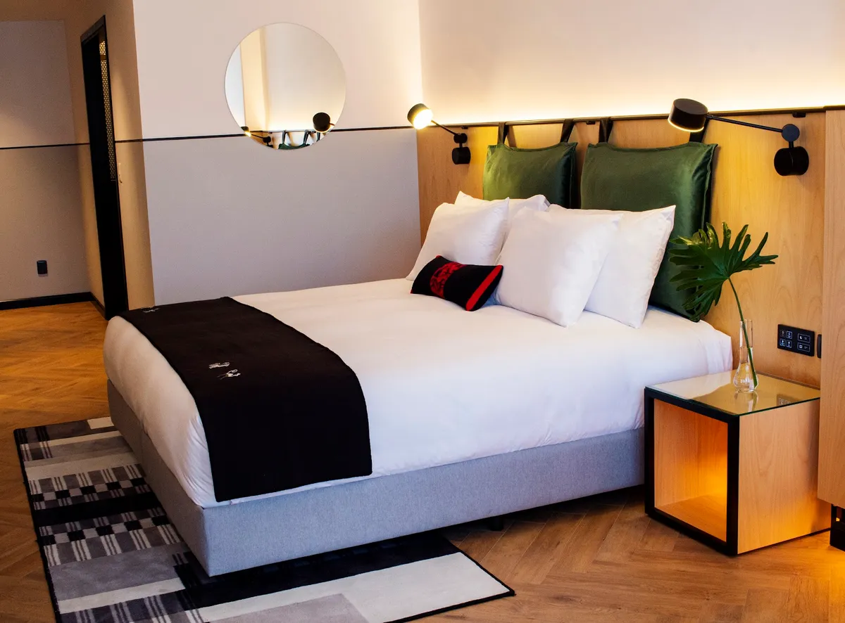 MET Hotel, La Paz interior view