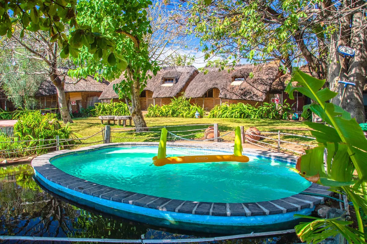 Mgoza Lodge, Cape Maclear interior view