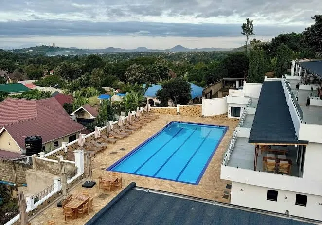 Moshono Hillside Hotel, Arusha interior view