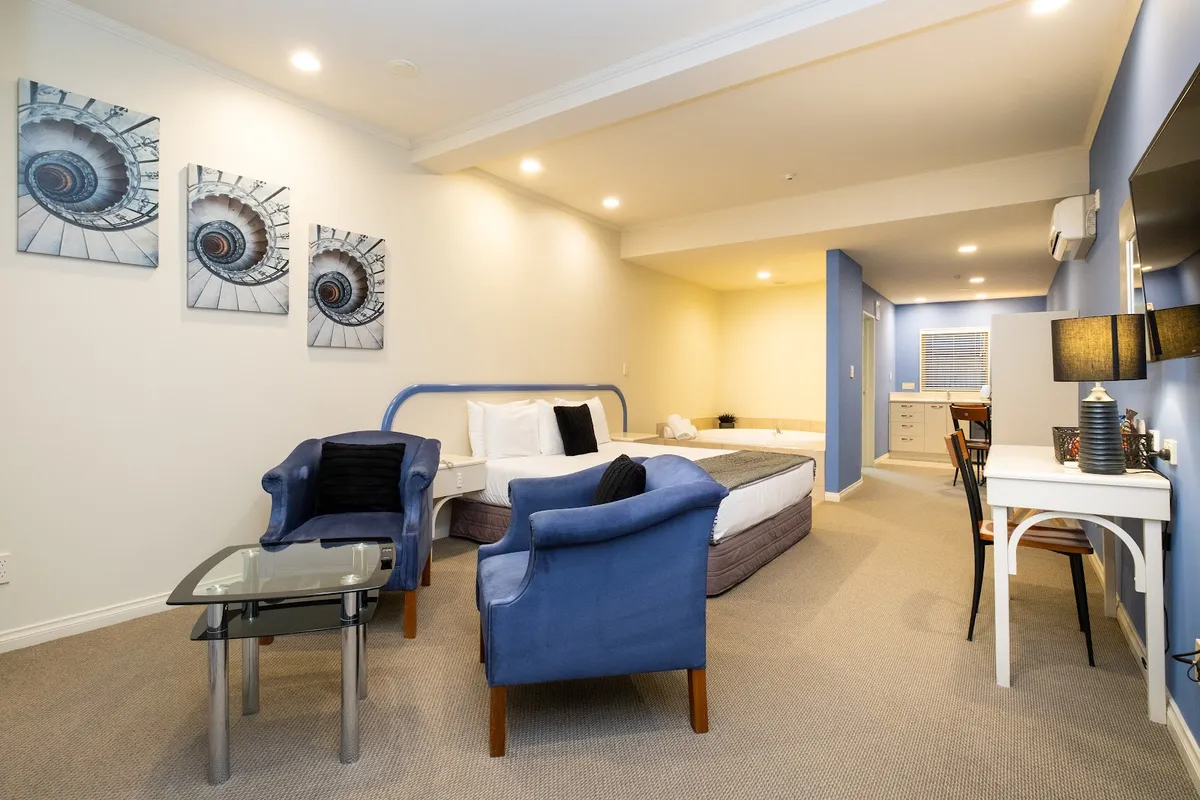 Motel de la Mer, Napier interior view