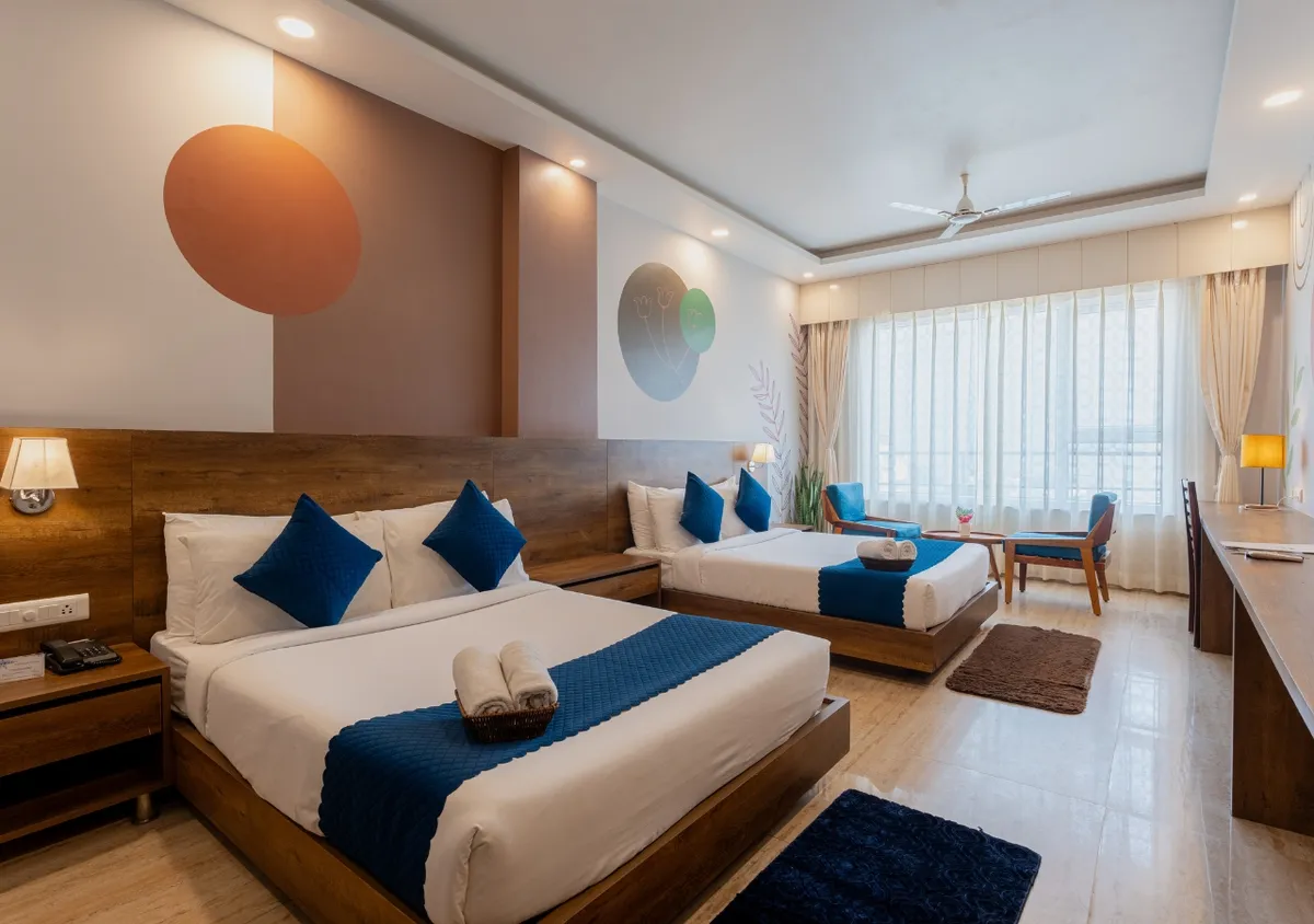 Moustache Rishikesh Luxuria, Rishikesh interior view