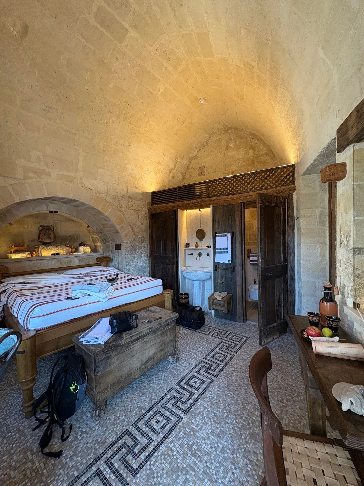 MOYSEION Matera, Matera interior view