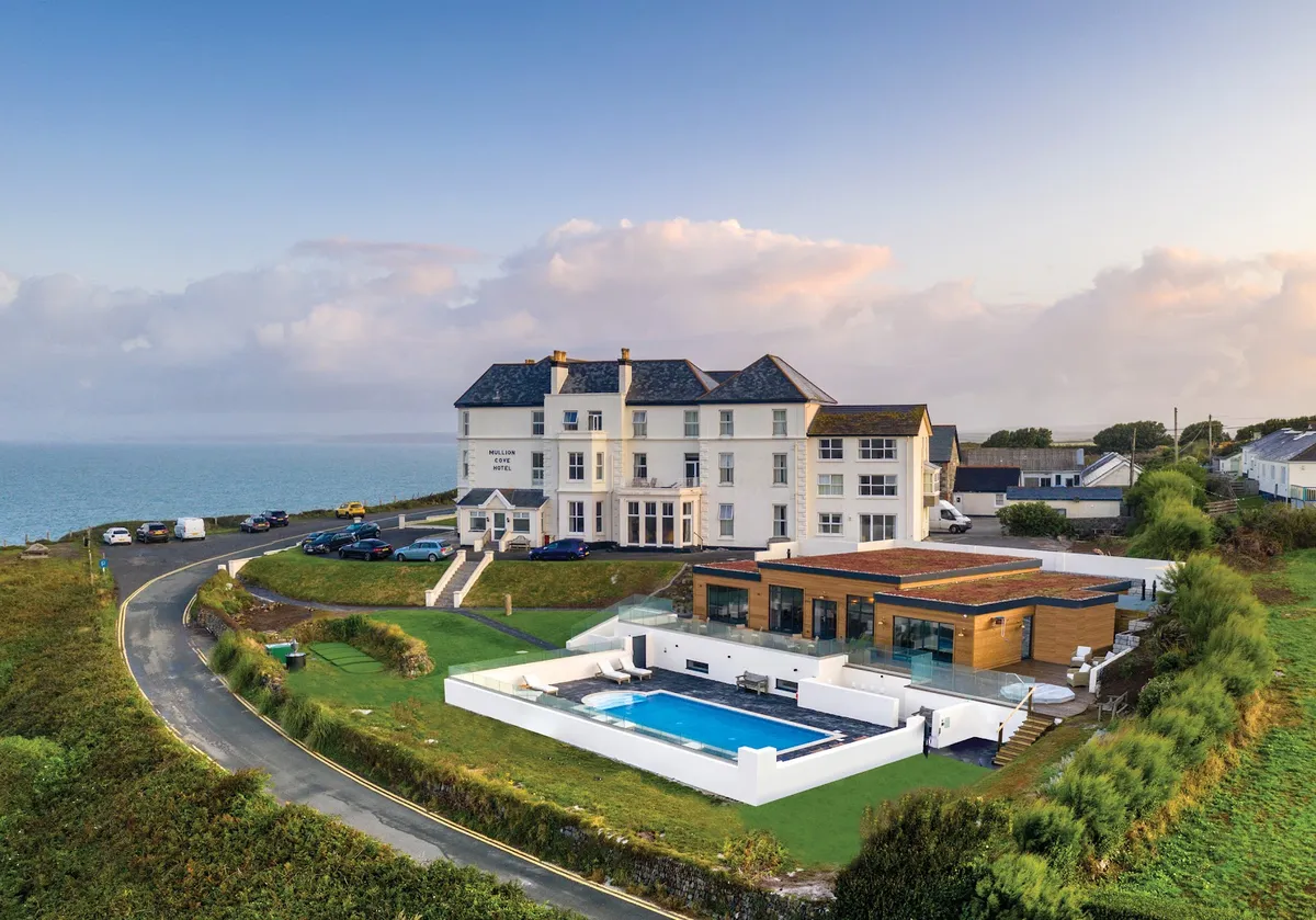 Mullion Cove Hotel Cornwall, Cornwall interior view