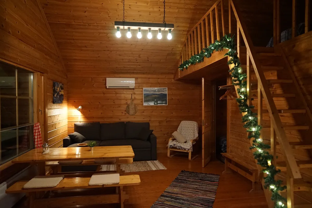 Muotkan Ruoktu Tunturikylä, Lapland interior view
