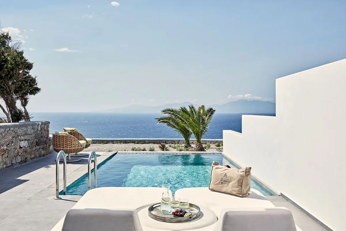 Myconian Korali Relais & Châteaux, Mykonos interior view