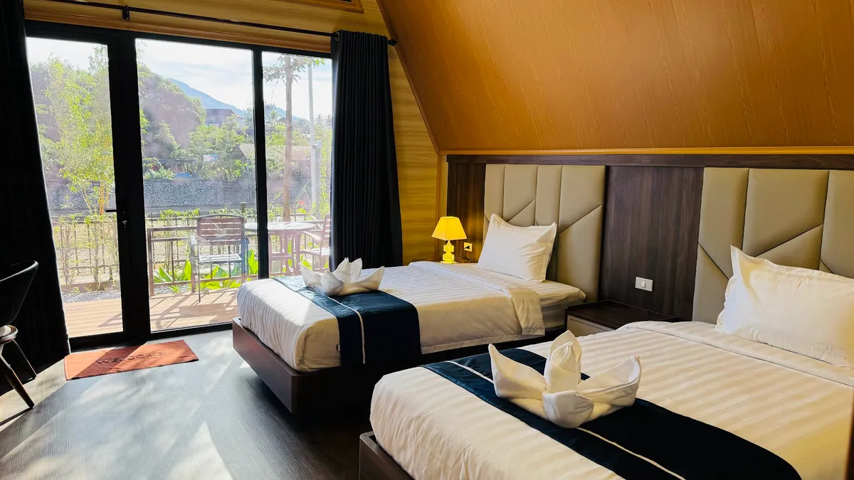 Nature Resort Vangvieng, Vang Vieng interior view