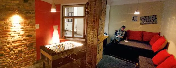 Naughty Squirrel Hostel, Riga interior view