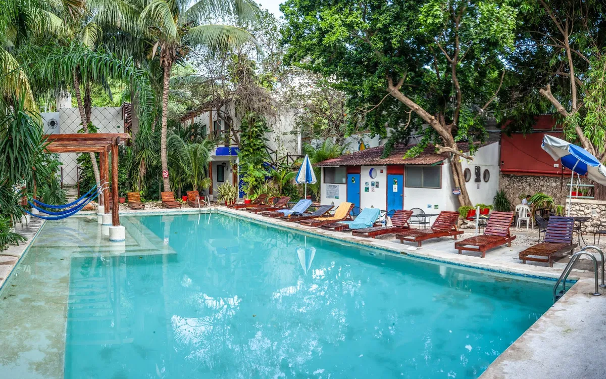 Nomadas Hostel, Yucatan Peninsula interior view