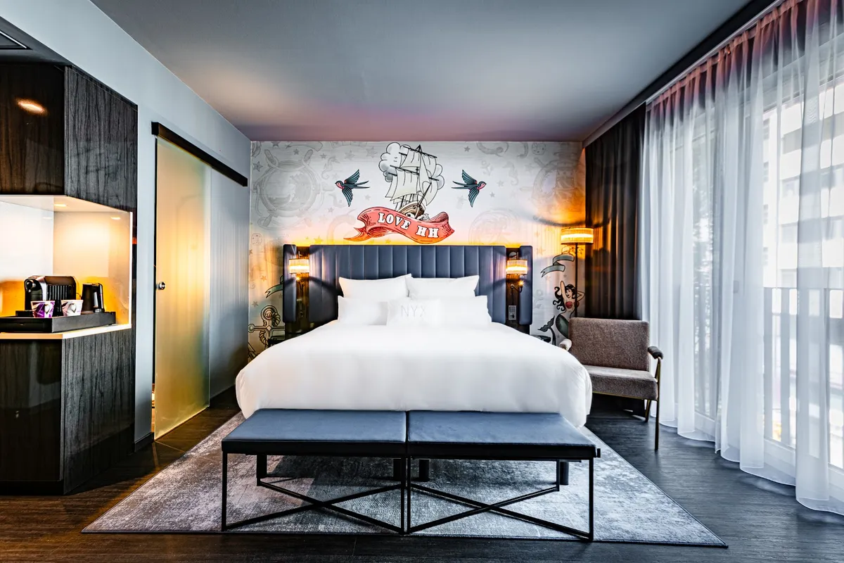 NYX Hotel Hamburg, Hamburg interior view