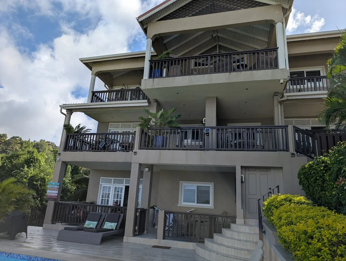 Ocean Crest Villas, Marigot Bay interior view