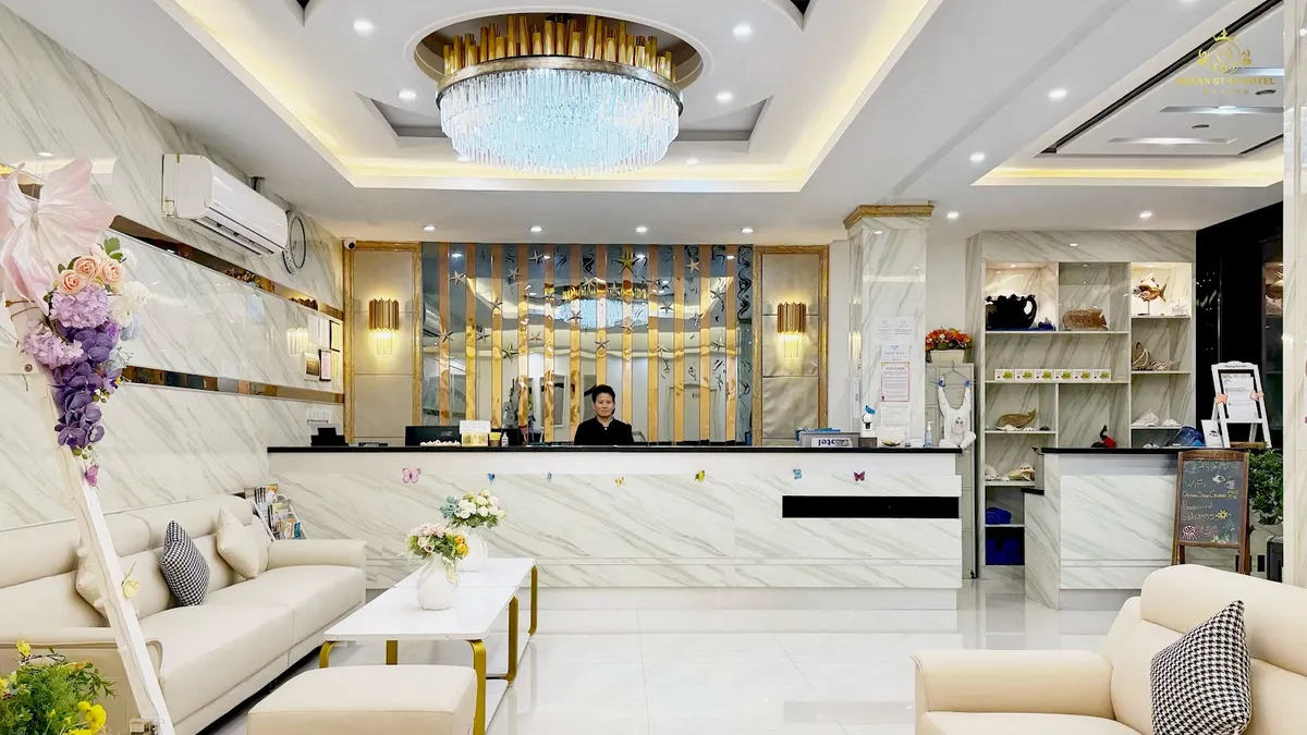 Ocean Star Hotel, Koror interior view