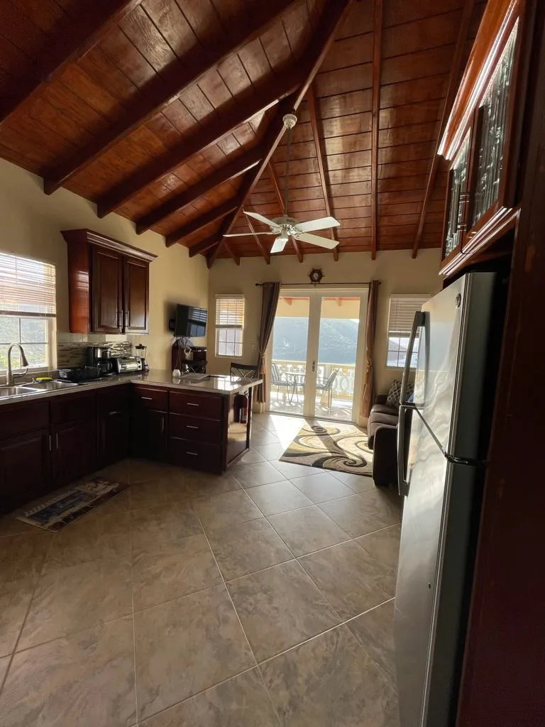 Ocean View Villas, Tortola interior view