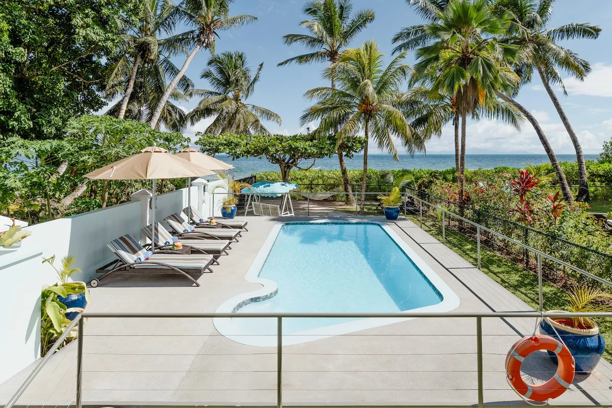 Ocean Villa, Praslin interior view