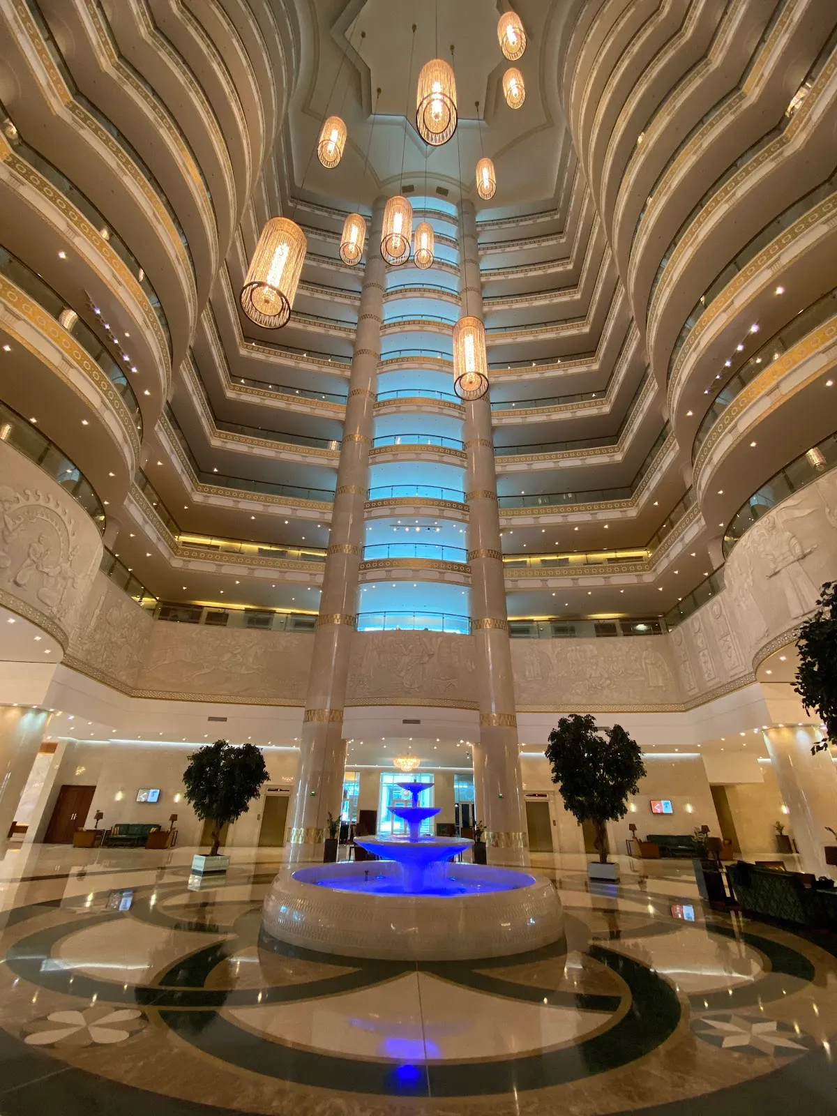 Oguzkent Hotel, Ashgabat interior view