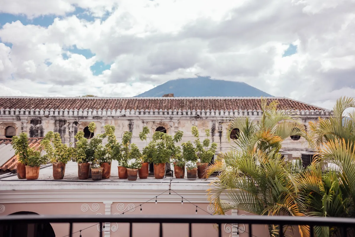 Ojala Hotel, Antigua Guatemala interior view