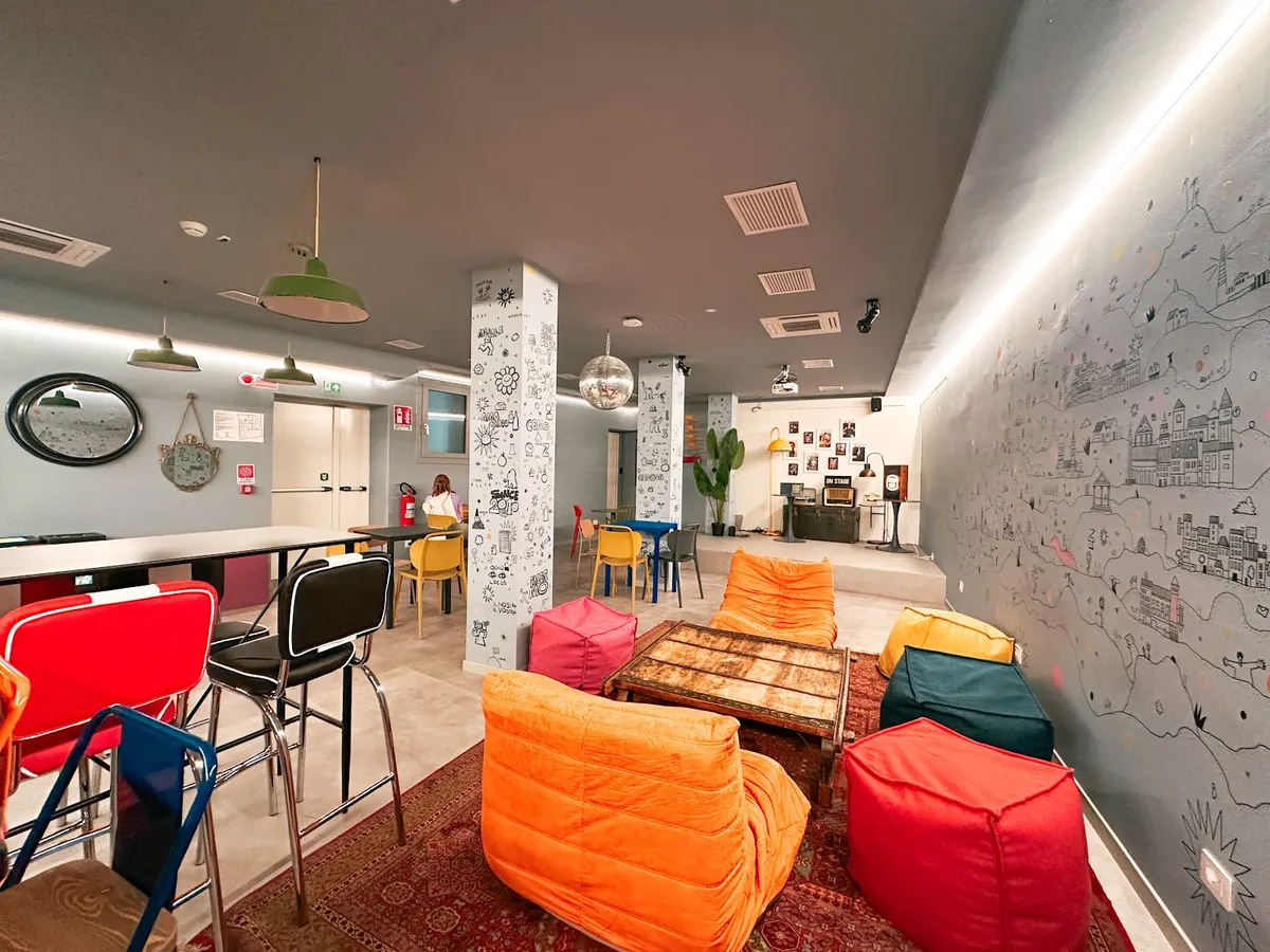 Ostello Bello, Milan interior view