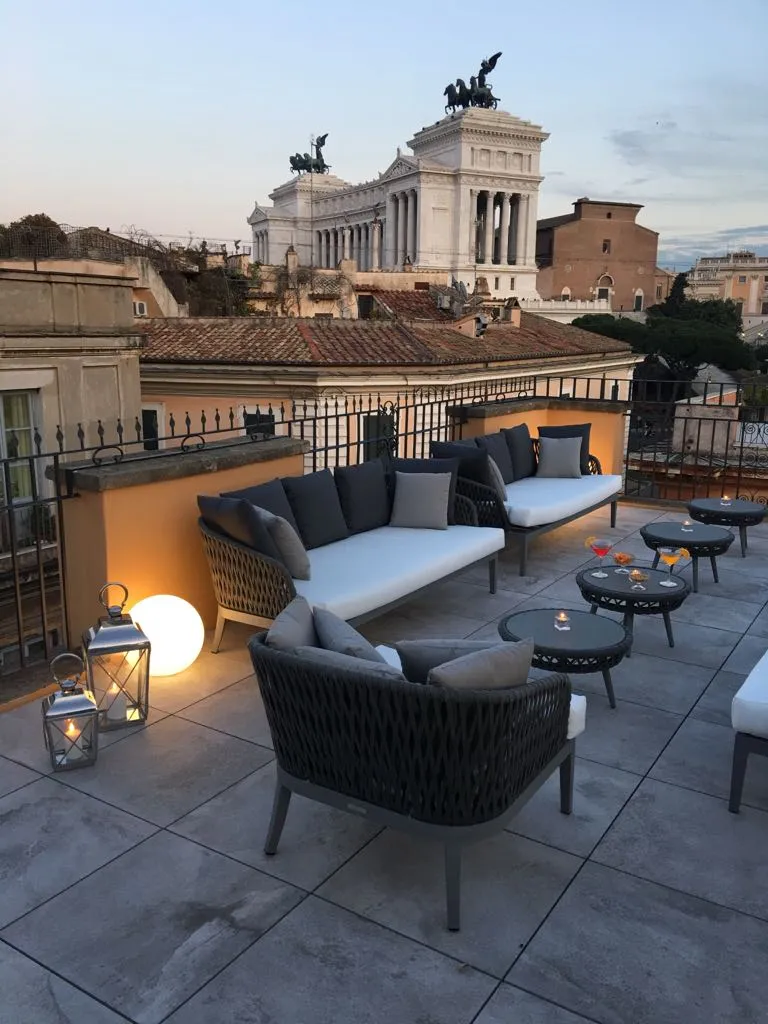 Otivm Hotel, Rome interior view